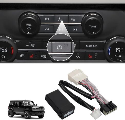 Auto Start Stop Eliminator for 2018-2024 Jeep Wrangler JL & 2020-2024 JT, Engine Start-Stop System Bypass, Automatic Stop-Start Canceller in Kuwait