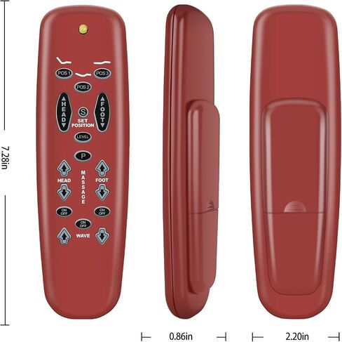 Replacement Remote for Leggett and Platt Wallhugger Scape Adjustable Bed in Kuwait