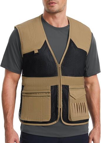 Trap Shooting Vest with Movable Recoil Pad Lightweight Mesh in Saudi Arabia