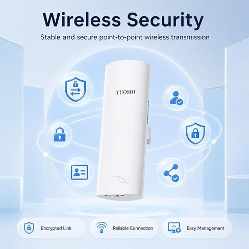 CPE828 3KM Outdoor Wireless Bridge 5.8GHz Point to Point WiFi CPE in Saudi Arabia