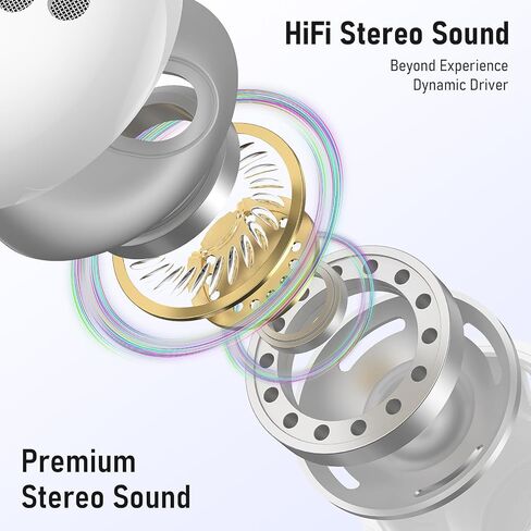 3.5mm Earbuds Magnetic in-Ear Noise Isolation Headphones with Microphone in Kuwait