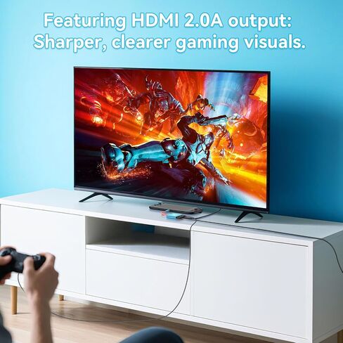 Switch 2 TV Dock [for Version 21.0.0] with 4K/60Hz HDMI 2.0A Adapter in Kuwait