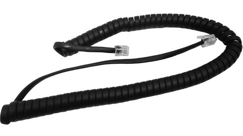 The VoIP Lounge Replacement 9 Foot Short Handset Curly Cord with Extra Long Lead for Allworx IP Phone 9224 9212 9212L 9204 9204G 9202 9202E 9308 9312 (Pack of 2) in Kuwait
