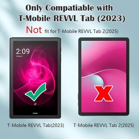 Ytaland Glass Screen Protector for T-Mobile Revvl Tab 5G Tablet 10.36 inch 2023(NOT Compatible with REVVL Tab 2 10.1" 2025), [2 Pack] Anti-Fingerprints Bubble-Free Tempered Glass Film Cover in Kuwait