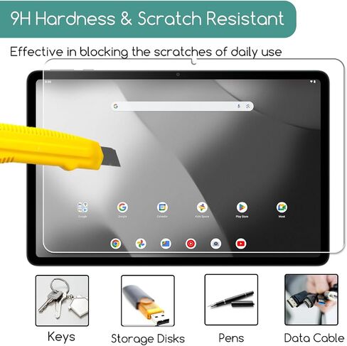 KEANBOLL (2 Pack Designed for ONN 7" Core Tablet 2026 Screen Protector, (7-Inch) 丨Tempered Glass丨Anti-Scratch, HD Clarity, Bubble-Free in Kuwait