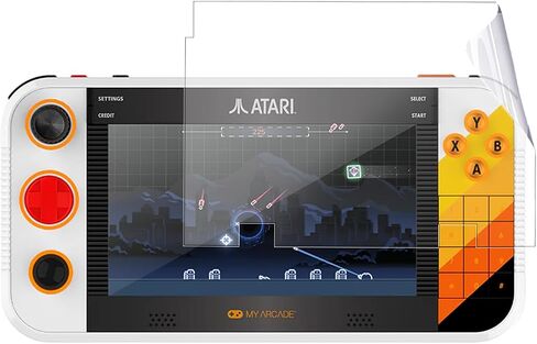 Screen Protector for My Arcade Atari Gamestation Go – Soft PET Film, Anti-Scratch,Anti-Fingerprint,HD Clear Flexible Screen Guard for My Arcade Atari Gamestation Go Portable Console in Kuwait