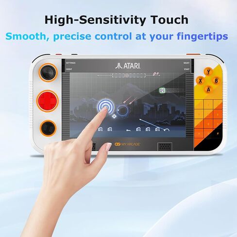 Screen Protector for My Arcade Atari Gamestation Go – Soft PET Film, Anti-Scratch,Anti-Fingerprint,HD Clear Flexible Screen Guard for My Arcade Atari Gamestation Go Portable Console in Kuwait