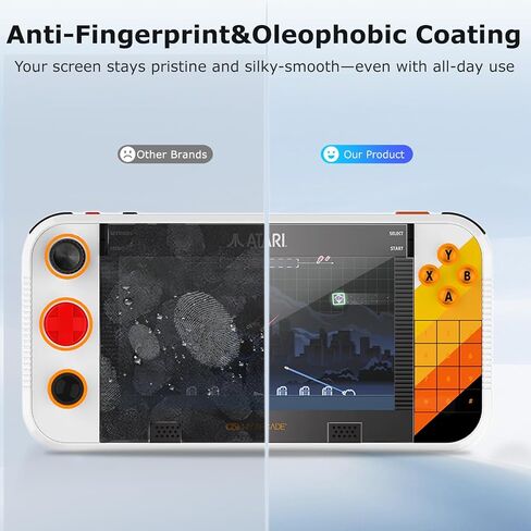 Screen Protector for My Arcade Atari Gamestation Go – Soft PET Film, Anti-Scratch,Anti-Fingerprint,HD Clear Flexible Screen Guard for My Arcade Atari Gamestation Go Portable Console in Kuwait