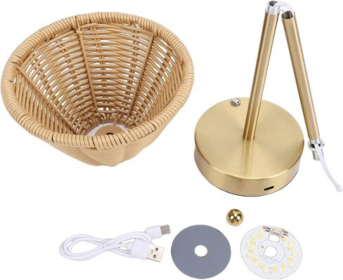 Bohemian Style Compact USB Headboard Lamp, Eye-Caring Light for Bedroom Reading, Elegant Decor in Kuwait