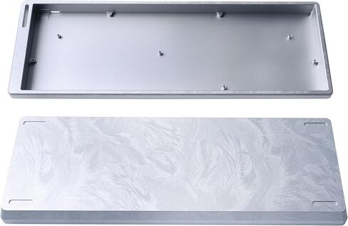 JSJT Aluminum Mechanical Keyboard Housing, H60 Customized Keyboard Case, DIY 60% Keyboard Shell Anodized Light Blue, Compatible with Wooting 60HE/M6Pro+/Mad60/M6lite+/DZ60/Win60 Compact Keyboards in Kuwait