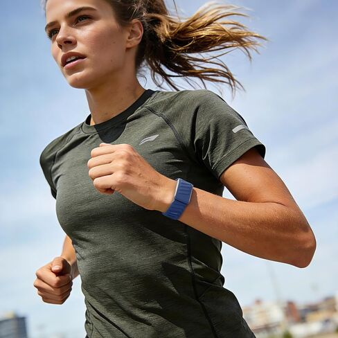 Getino Sport Band Compatible with Whoop 5.0 Bands One, Peak and Life/MG, Breathable Waterproof Silicone Adjustable Replacement Accessories Strap for Whoop Band 5.0 Fitness Activity Tracker, NavyBlue in Saudi Arabia
