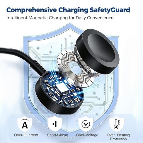 for Samsung Watch Charger, 20W Galaxy Watch 8/7/6/Ultra/5/4/3/Active 2/1 in Kuwait