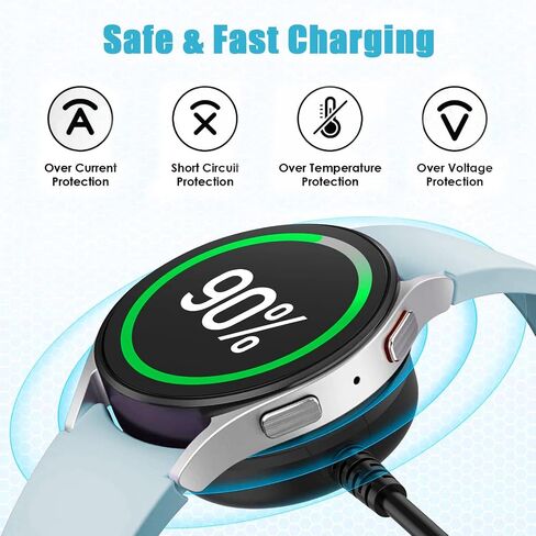 for Samsung Watch Charger, 20W Galaxy Watch 8/7/6/Ultra/5/4/3/Active 2/1 in Kuwait