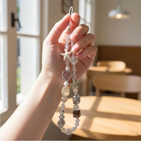 Beaded Camera Wrist Strap Cute Digital Camera Charm Lanyard for Women in Saudi Arabia