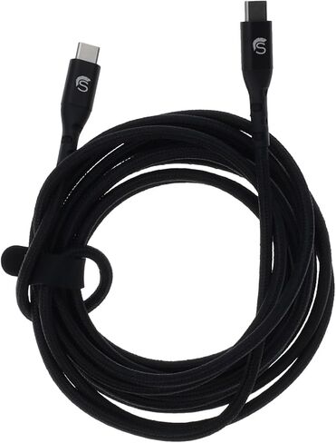 Scipio 10-Foot MFi-Certified Lightning to USB-C Cable with Metal Housing Braided Charging Cord Black in Kuwait