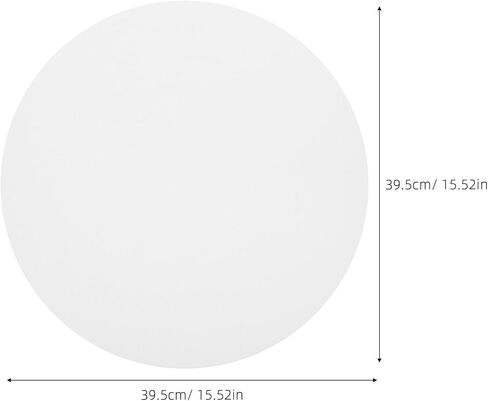 Acrylic Ceiling Lamp Diffuser Cover 15.5 Inch White in Kuwait