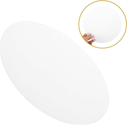 Acrylic Ceiling Lamp Diffuser Cover 15.5 Inch White in Kuwait