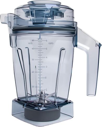 64oz Low-Profile Blender Pitcher with SELF-DETECT Function Compatible with all Full-size Blenders, Fits Under Most Kitchen Cabinets BPA-Free, Laser-Cut Stainless-Steel Blades (64oz) in Saudi Arabia