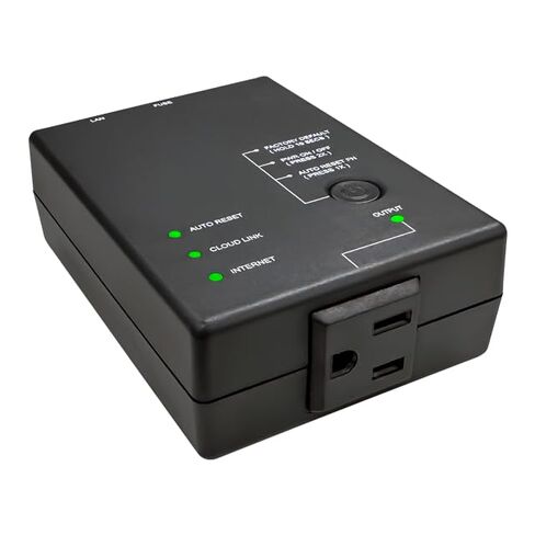 ezOutlet5 IP Enabled Remote Power, Ping Auto Reboot, Single Outlet, 10A Fuse, WiFi & LAN, Cloud & APP. in Kuwait