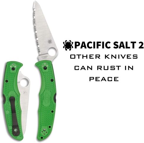 Spyderco Pacific Salt 2 Folding Knife, SpyderEdge in Kuwait