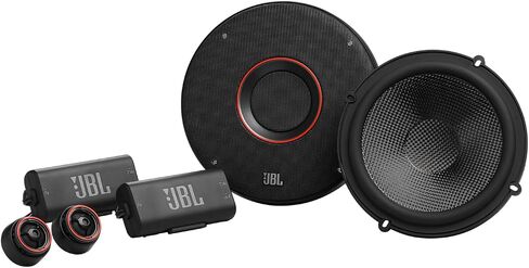 JBL Club 64CSQ - 6-1/2" Component Premium Speakers, 95W RMS, 285W Peak, Sensitivity (@ 2.83V): 93dB, Frequency Response: 48Hz – 21kHz, Nominal Impedance: 3.0 ohms (Renewed) in Kuwait