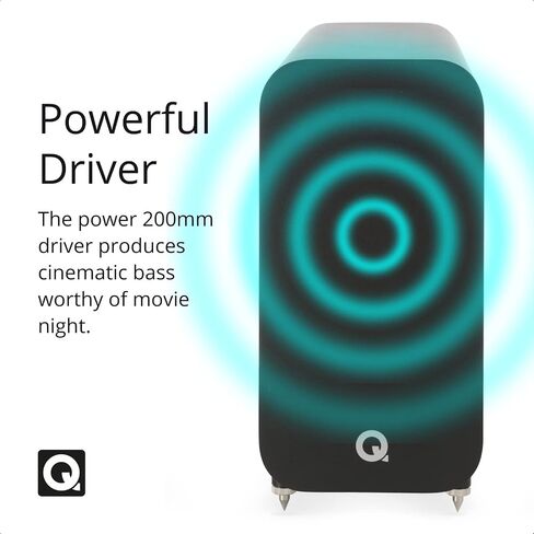 Q ACOUSTICS 3060s Active Subwoofer (Carbon Black) in Kuwait