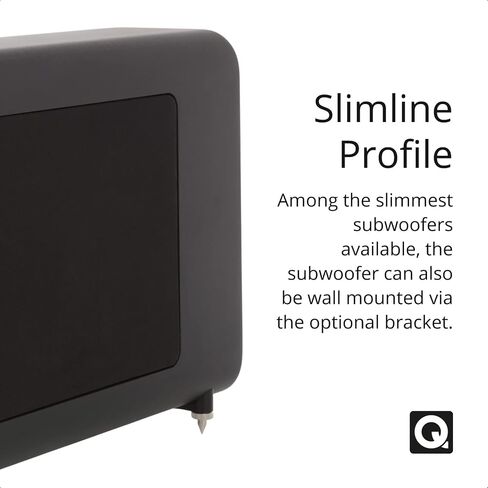 Q ACOUSTICS 3060s Active Subwoofer (Carbon Black) in Kuwait