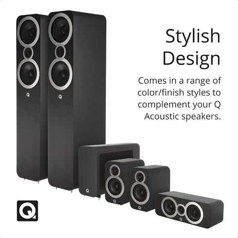 Q ACOUSTICS 3060s Active Subwoofer (Carbon Black) in Kuwait