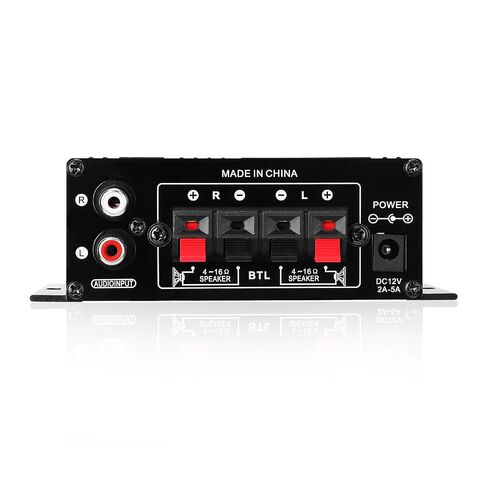 Mini Amplifier Clean Sound Powerful Portable Small Stereo Amplifier 2 Channel for Car Home 12V in Kuwait