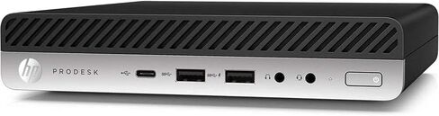 HP EliteDesk 800 G4 Mini Desktop, Core i5-8th, 8GB RAM, 256GB SSD (Renewed) in Kuwait