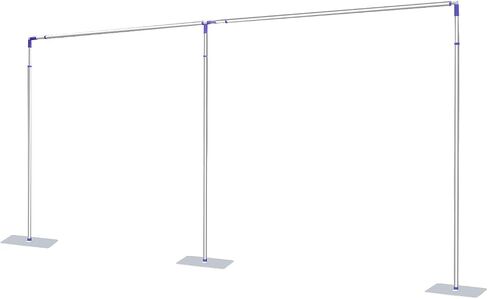 9.8 X 49.2 FT Pipe and Drape Stand, Wedding Garden Backdrop Stand in Kuwait
