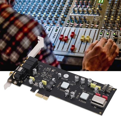 Digital SSS1700 Fiber Optic Coaxial Sound Card with DAC for Professional Sound Processing in Kuwait