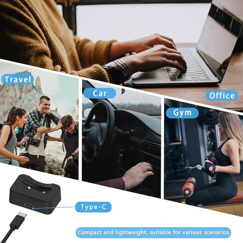 Portable Charger Compatible with Google Pixel Watch 4, Quick Charging USB-C Charging Port [Not Included: Adapter and Cable] in Kuwait