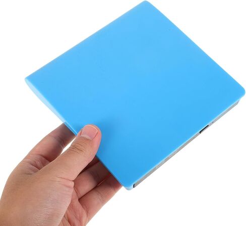 External CD DVD Drive USB 3.0 Ultra High-Speed Data Transfer External DVD Burner and CD Reader Compatible with Laptop and Desktop Pcs in Kuwait