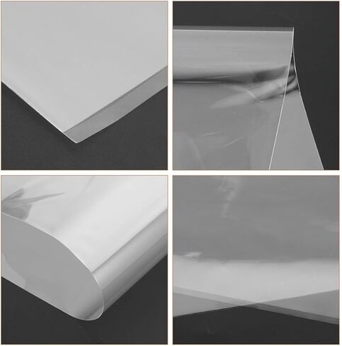 Generic 25pcs Plastic Vinyl Record Protector Sleeve Self-Adhesive Design Sturdy and Tear-Resistant Outer Sleeve for Protecting Vinyl Records Collectors in Kuwait