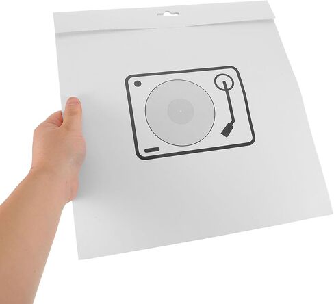 Veemoon 4pcs Vinyl Record Protective Bag for 12 Inch Albums, Paper Sleeve with Anti-dust and Anti-Scratch Features, Lightweight Design to Reduce Friction and Prevent Slippage, in Kuwait
