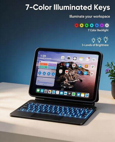 Keyboard Case for iPad 10th 11th Gen Floating Cantilever Stand in Kuwait