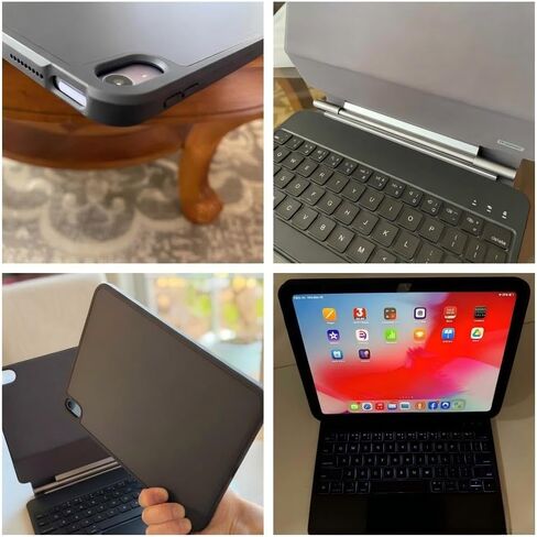 Keyboard Case for iPad 10th 11th Gen Floating Cantilever Stand in Kuwait