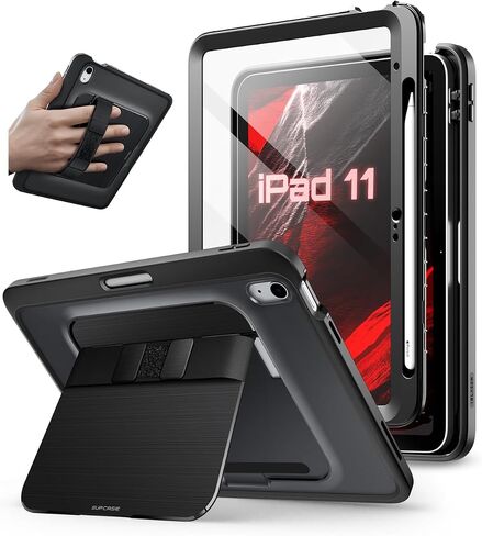 SUPCASE for iPad 10th/11th Gen A16 Case 10.9/11 inch 2022/2025, Black in Kuwait