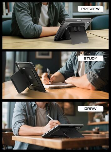 SUPCASE for iPad 10th/11th Gen A16 Case 10.9/11 inch 2022/2025, Black in Kuwait