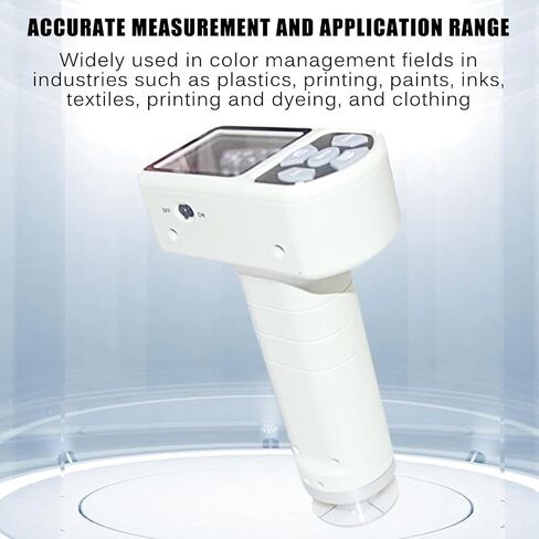 High-Precision Digital Colorimeter,Paint Color Matching Tool w/LED Display,8mm Measuring Porta&10 Sets of Standard Samples,Lab & Lch Color Space Modes in Kuwait