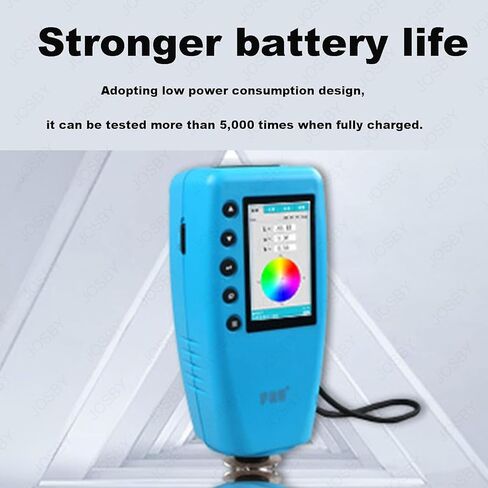 2.8-Inch Display Color Analyzer,Digital Precise Colorimeter Color Difference Meter Tester,4mm Measuring Diameter,Dual Positioning&Auto Calibration,for Color Checking in Kuwait