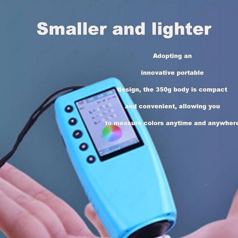 2.8-Inch Display Color Analyzer,Digital Precise Colorimeter Color Difference Meter Tester,4mm Measuring Diameter,Dual Positioning&Auto Calibration,for Color Checking in Kuwait