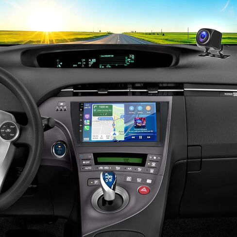 Android 15 Double Din 9" Car Radio Stereo for Toyota Prius 2010 2011-2015 in Kuwait