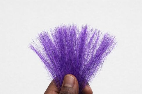 Fly Tying Materials Kit - 16 Colors Synthetic Bucktail Hair for Fly Fishing Jig and Streamer Lure Making in Kuwait