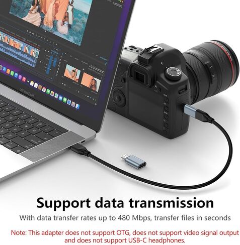 USB C to Micro USB Adapter, 4Pack Type C Female to Micro USB Male Converter in Kuwait