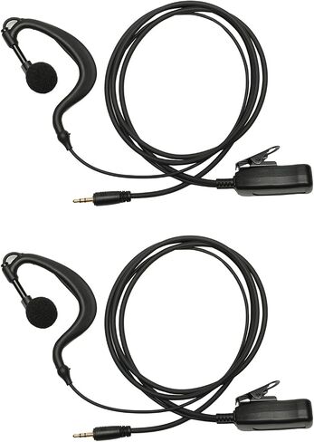 G Shape Earpiece Compatible with Cobra Cxt195 PX655 Cx112 PX650 2PCS in Kuwait