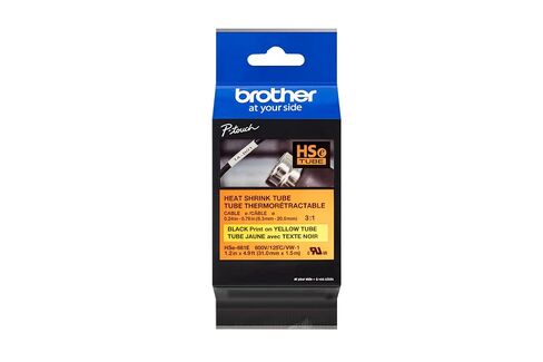 Brother HSe261E 31mm Heat Shrink Tube Black White 3:1 in Kuwait