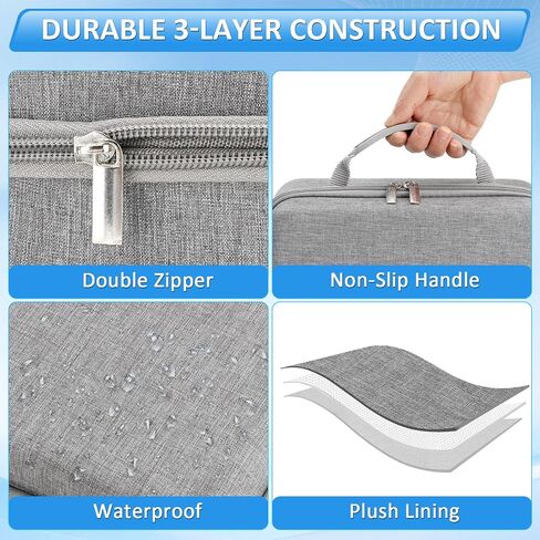 Case Compatible with Brother p Touch ptd220 d210 Portable Storage Holder Case Fits Brother Label Maker, Label Tapes, AC Adapter, Battery(Box Only) in Kuwait