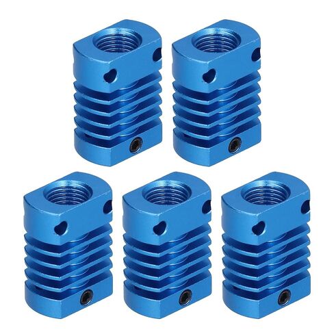 3D Printer Heat Sink Radiator Aluminum Alloy for CR10 Ender 3 MK10 E3DV6 Extruder 5 Pcs in Saudi Arabia